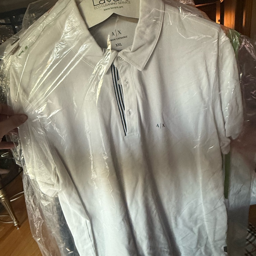 Men's White Polo Shirt